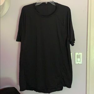 Black lululemon t shirt size XL